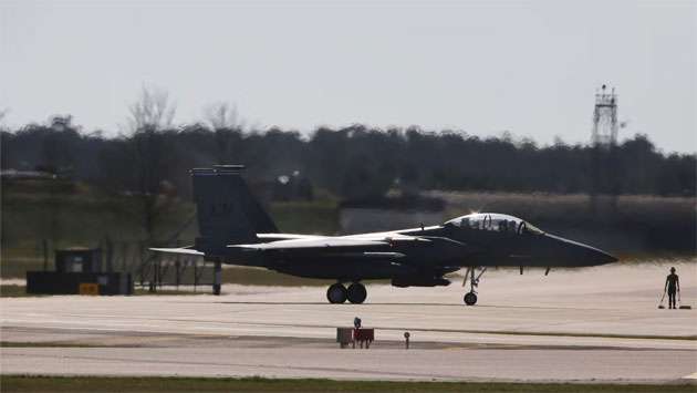 Iran shoots down U.S. F-15 fighter in humiliation for Trump
