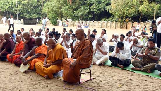 Bodhi Pooja for terror attack victims