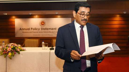 Launch of CBSL Annual Policy statement…