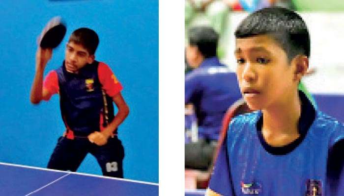 Schoolboys Madew and Rusath selected for Asian Youth Para Games