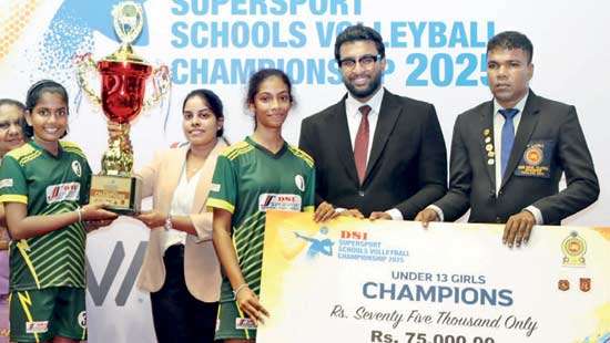 23rd DSI Supersports Volleyball Championship 2025 Dhammissara NS clinch double titles