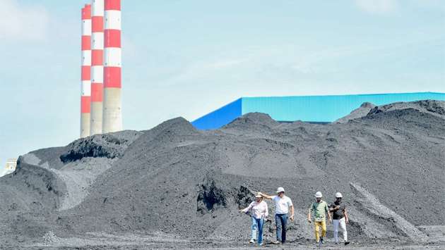 Coal commission inspects Norochcholai power plant