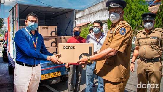 Daraz further aids the Sri Lanka Police Forces