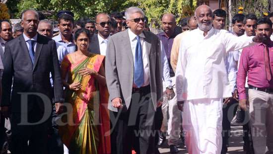 PM in Jaffna