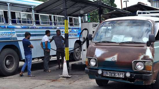 Diesel for private buses, school vans