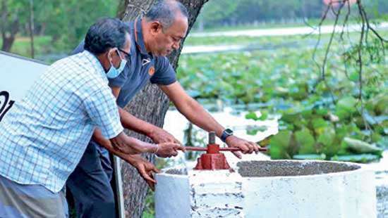 Sampath Bank hands over restored ‘Pubbiliya Wewa’ to public