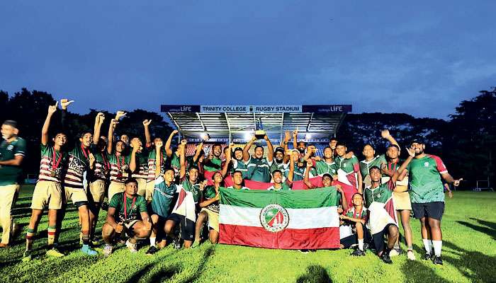 Zahira shine in the rain to claim U14 Elite Rugby Cup