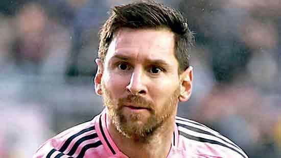 Messi top MLS earner with salary of £18.5m