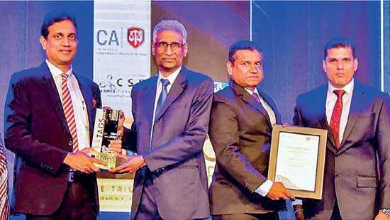 Aitken Spence companies recognised at TAGS awards by CA Sri Lanka