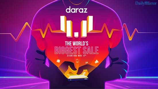 Join Daraz 11.11 Sale-The World’s Biggest Sale back again!