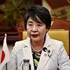 Japan’s Foreign Minister holds talks President
