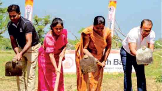 Sampath Bank begins restoration of another five tanks