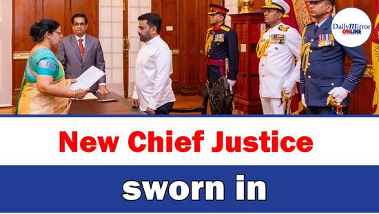 New Chief Justice sworn in