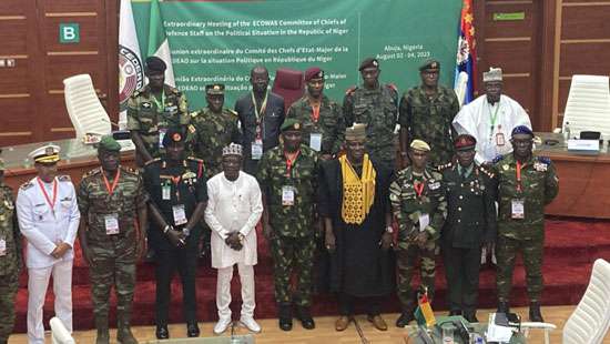 West African leaders plan possible Niger intervention as deadline looms