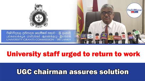 University staff urged to return to work, UGC chairman assures solution