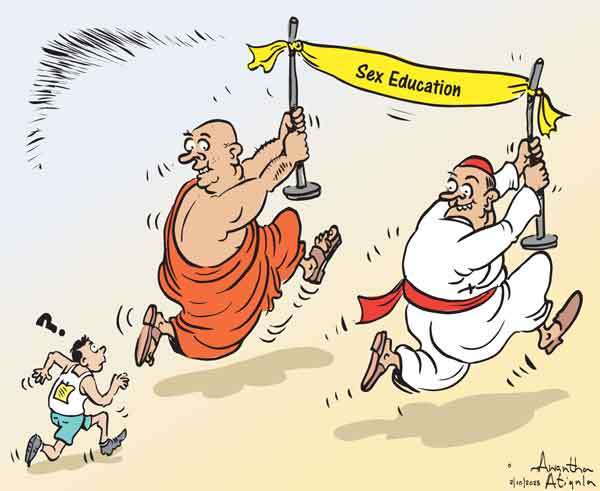 Cartoon of the Day 02-10-2025: The Tug-of-War Over Sex Education