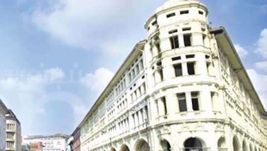 Gaffoor Building in Colombo isolated