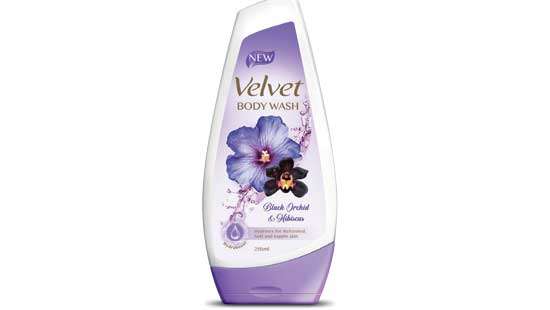 Velvet body wash relaunched in three new variants