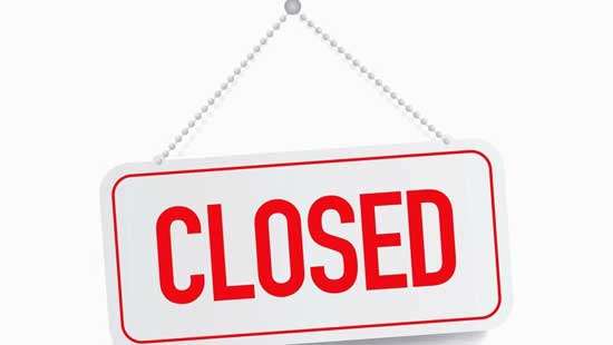 Galle Road closed due to protest