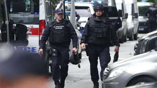 Boy, 14, arrested after nine killed in Serbian school shooting