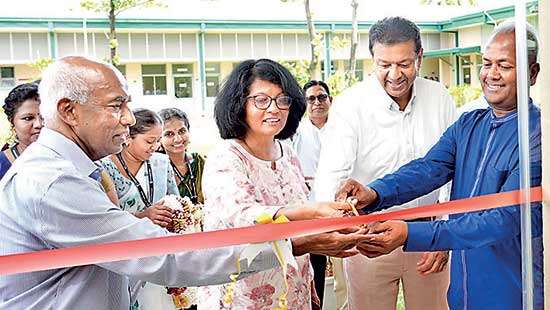 Phase 2 of A.Y.S. Gnanam VHE Centre unveils in Trincomalee