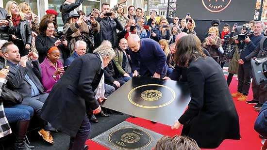 The Who are first honoured as London unveils Music Walk of Fame