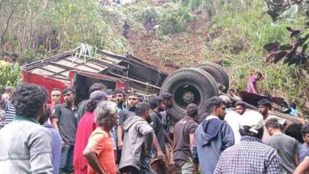 Special Police committee visits Gerandi Ella scene of accident