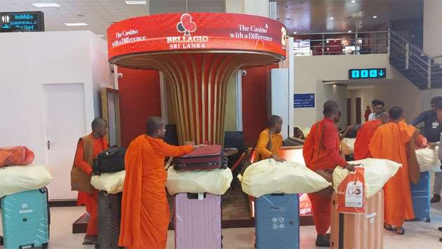 22 monks detained over record Rs. 1.1Bn airport drug seizure