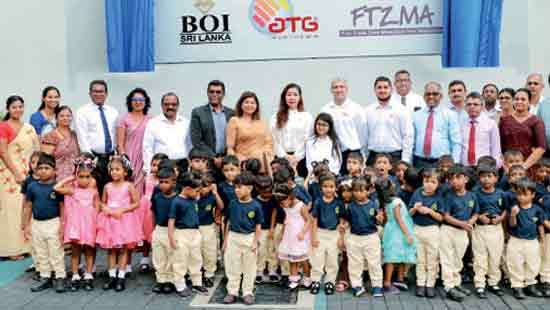 Katunayake EPZ opens new Abdeen Children’s Day Care and Learning Centre