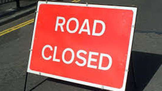 Lotus Road closed due to protest
