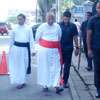 Cardinal Malcolm Ranjith casts his vote