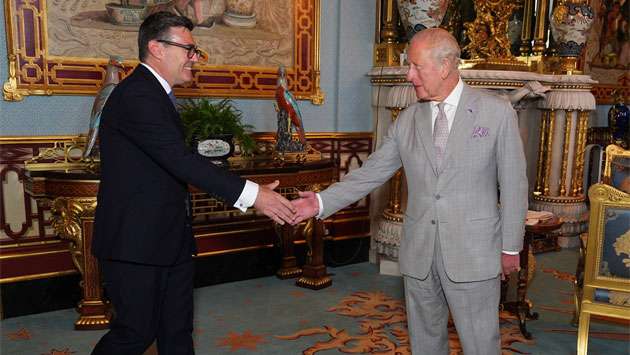 Andy Burnham becomes UK prime minister after meeting King Charles