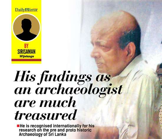 His findings as an archaeologist are much treasured - News Features