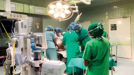 Brawl victims pose a problem to plastic surgery unit