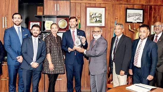US Congressional delegation meets Sri Lanka Ports Authority management