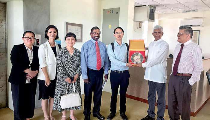 Pathfinder Foundation receives a delegation from Sichuan University