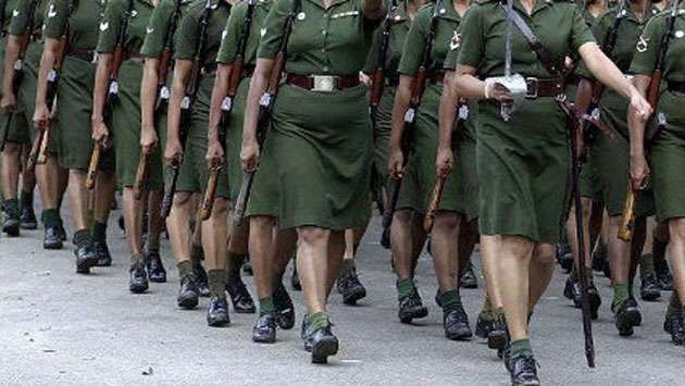 Three female soldiers arrested for deserting their posts and hiding in house