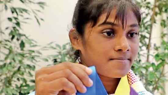 Officials on joy ride for Wasana’s one gold