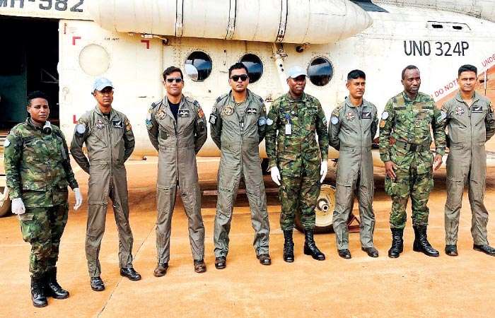 SLAF conducts crucial evacuation mission of UN members in Africa