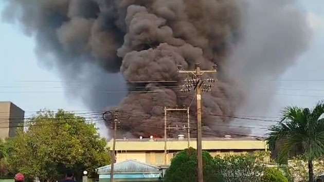 Horana perfume factory fire fully contained