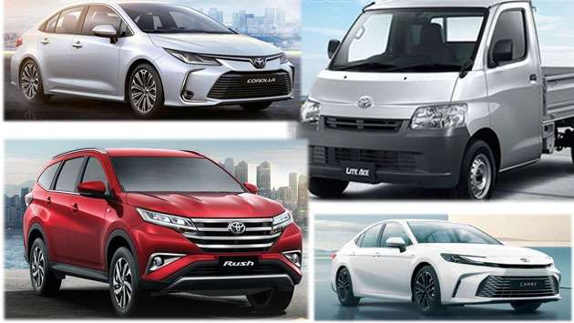 Toyota releases new price list, with lowest price starting at Rs. 7.4 million