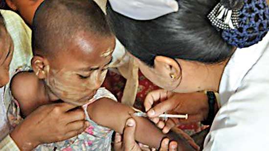 Sri Lanka eliminates measles Vaccination campaigns with a measles-rubella vaccine have been held periodically