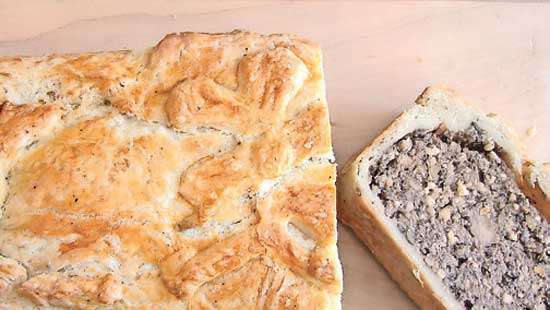 Vegetarian Pate en Croute