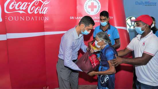 Sri Lanka Red Cross and Coca-Cola partner to provide over 6000 essential food and health packs to the vulnerable,  in a sustained COVID-19 response