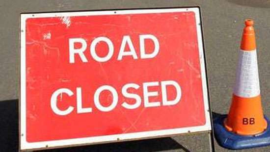 Lotus Road closed due to protest