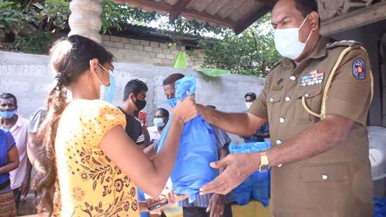 Relief packages distributed