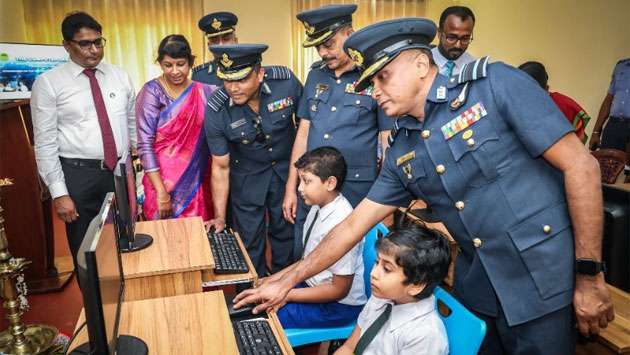 Air Force hands over modern IT facility to rural school