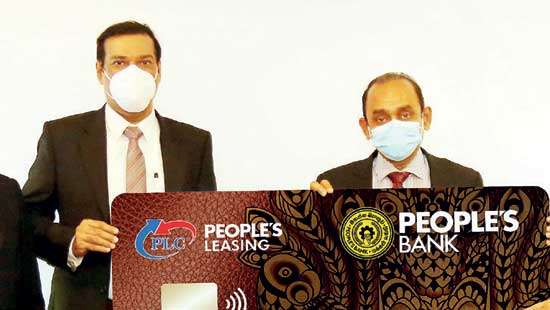 People’s Bank-People’s Leasing introduce co-branded credit card