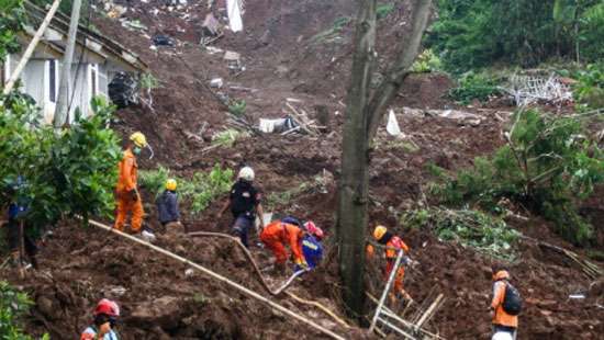 At least 18 dead as landslides hit Indonesia's Sulawesi island