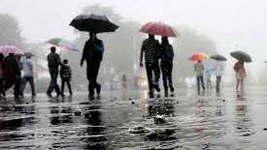 Showery condition expected to subside today